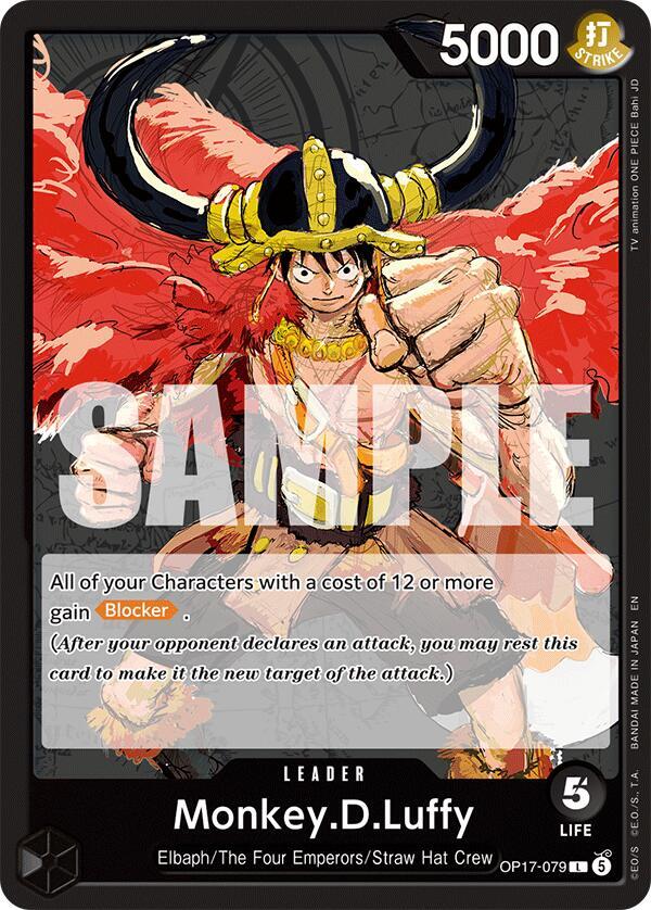 Monkey.D.Luffy (079) card image