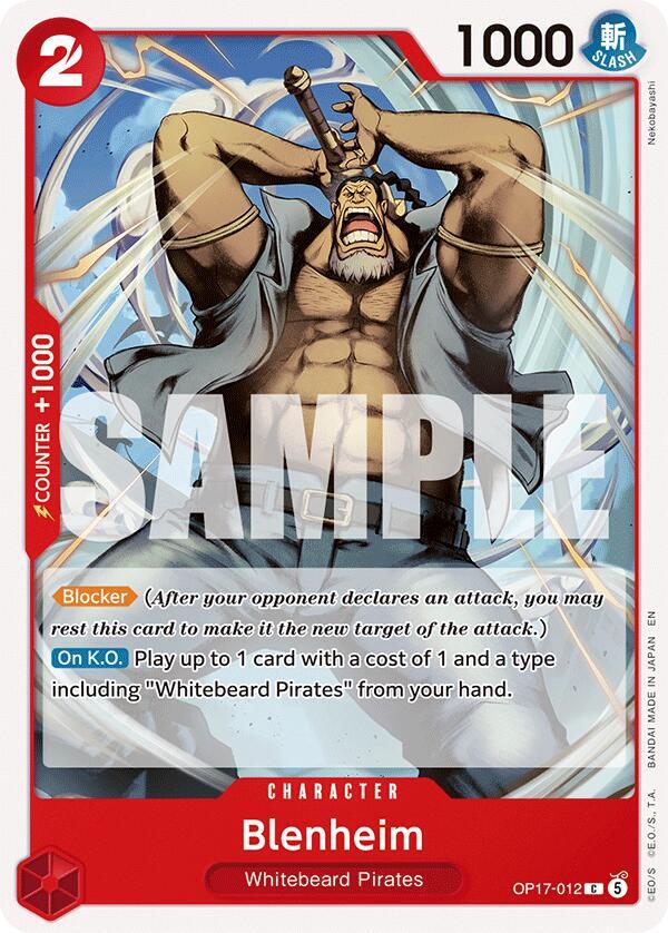 Blenheim card image