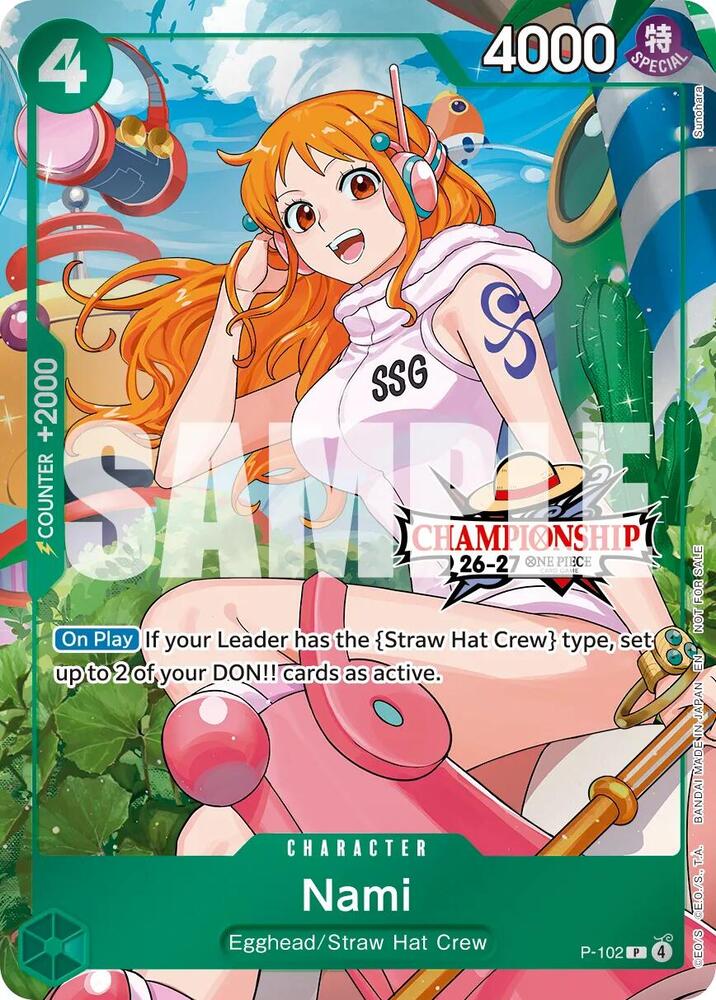 Nami (CS 26-27 Celebration Pack) card image