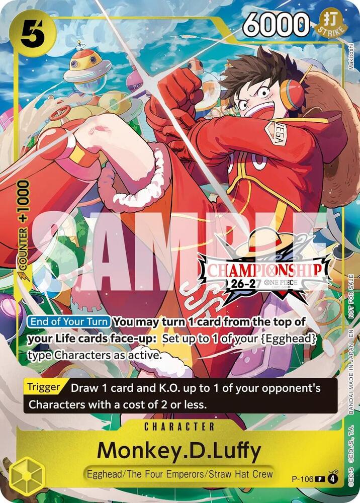 Monkey.D.Luffy (CS 26-27 Celebration Pack) card image