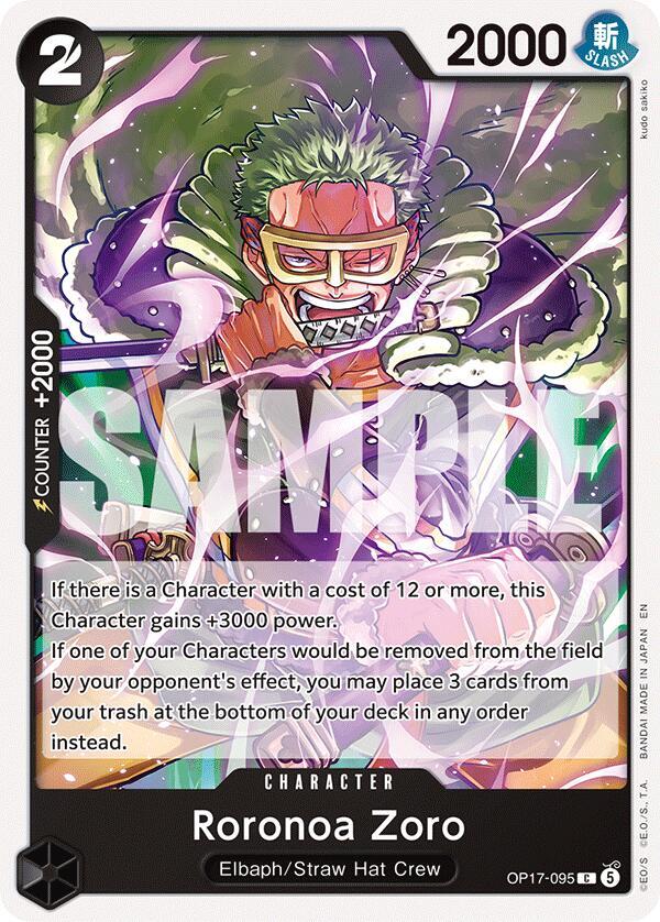 Roronoa Zoro (095) card image