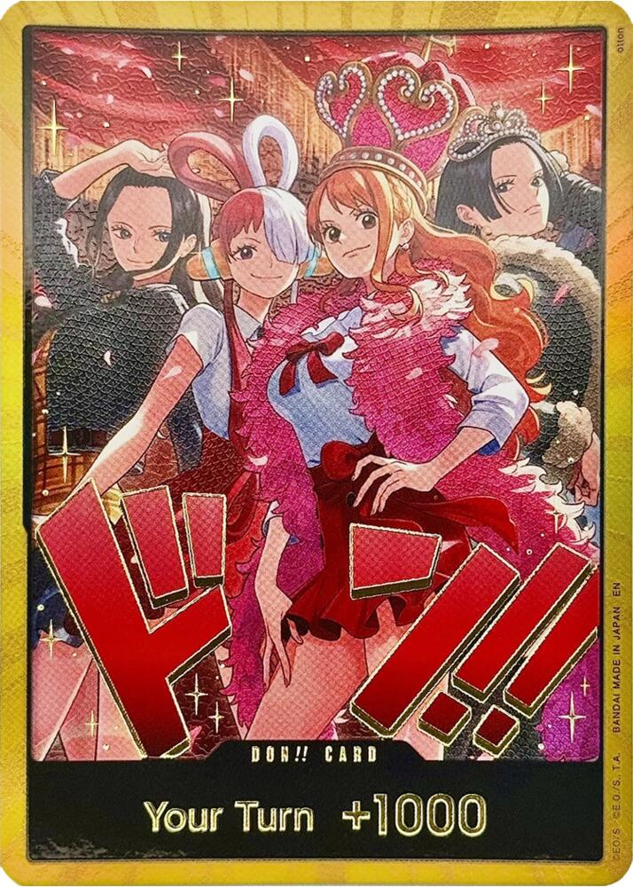 DON!! Card (Heroines Special Set) (Gold) card image