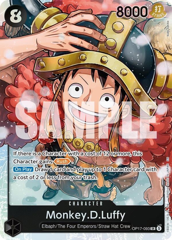 Monkey.D.Luffy (093) card image