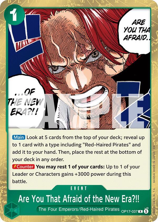 Are You That Afraid of the New Era?! card image