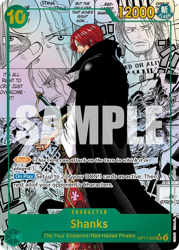 Shanks (022) (Manga) card image
