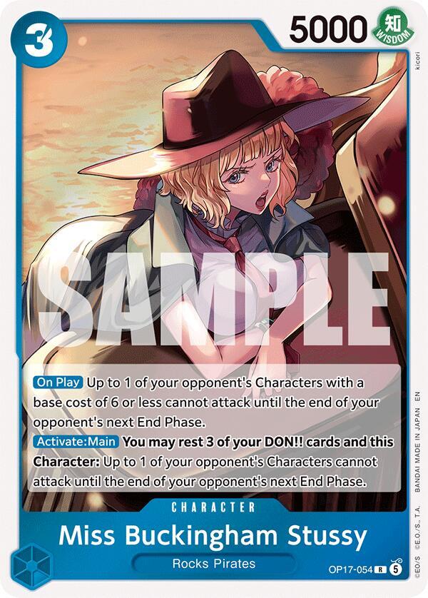 Miss Buckingham Stussy card image