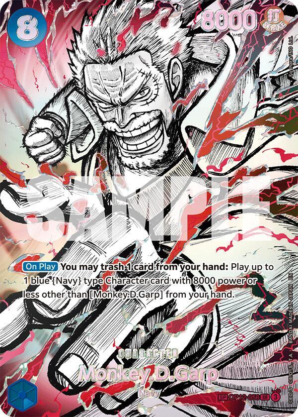 Monkey.D.Garp (OP12-056) (SP) card image