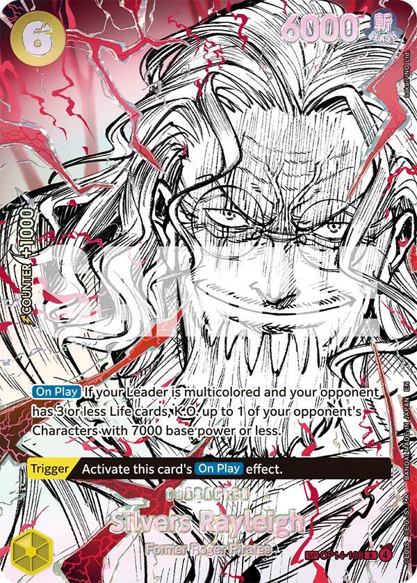 Silvers Rayleigh (OP14-108) (SP) card image