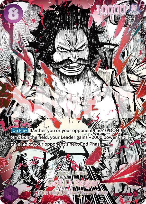 Gol.D.Roger (P-107) (SP) card image