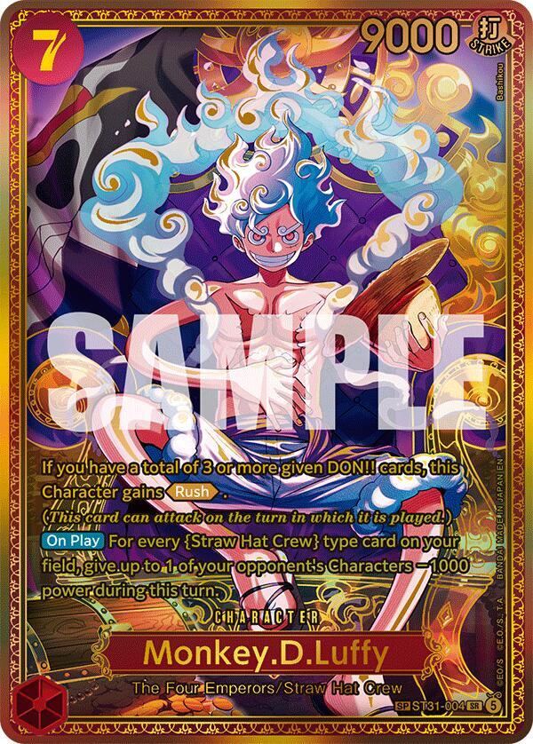 Monkey.D.Luffy (ST31-004) (SP) card image