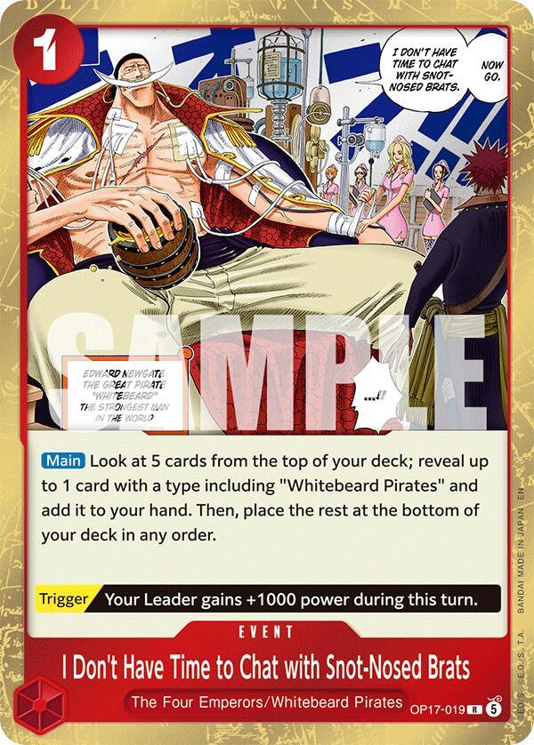 I Don't Have Time to Chat with Snot-Nosed Brats card image