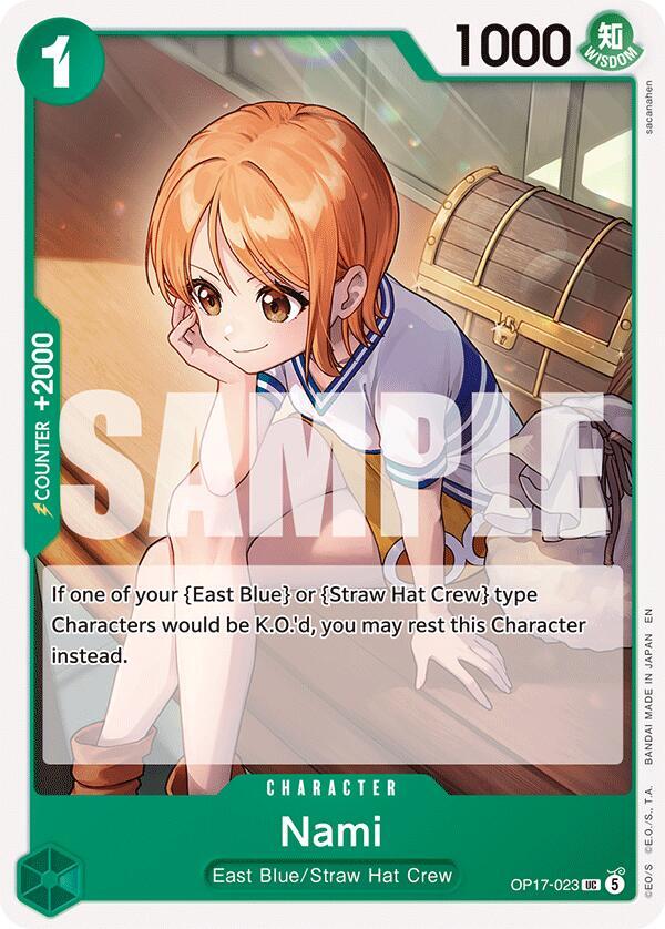 Nami (023) card image