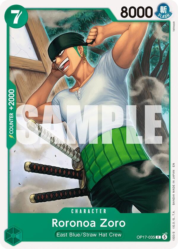 Roronoa Zoro (035) card image