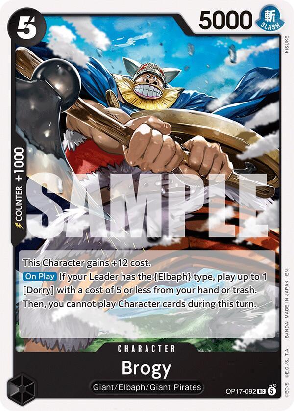 Brogy card image
