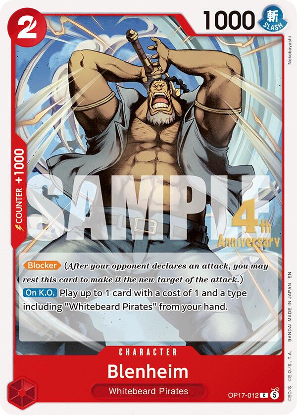 Blenheim card image