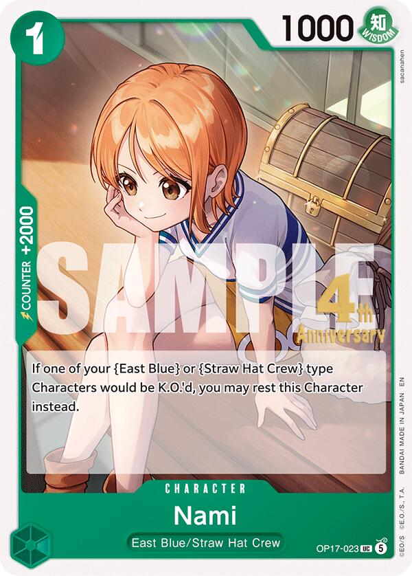 Nami (023) card image