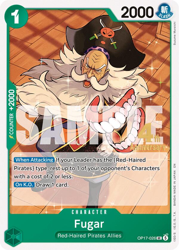Fugar card image