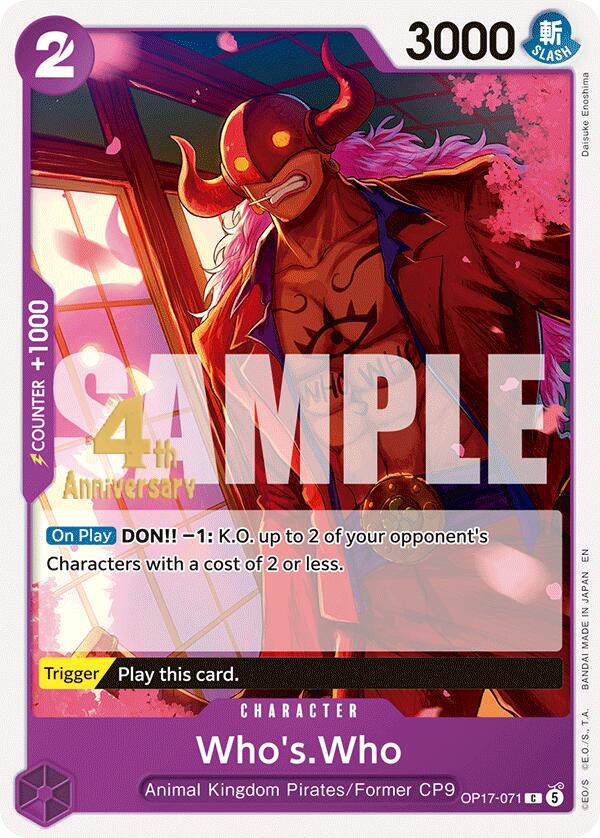 Who's.Who card image