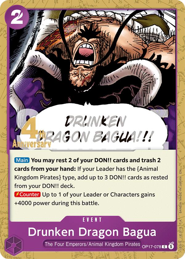 Drunken Dragon Bagua card image