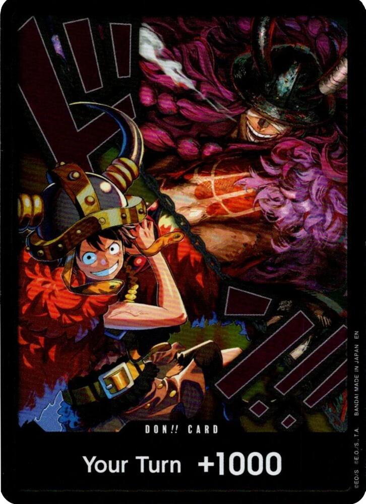 DON!! Card (Alternate Art) (Luffy and Loki) card image