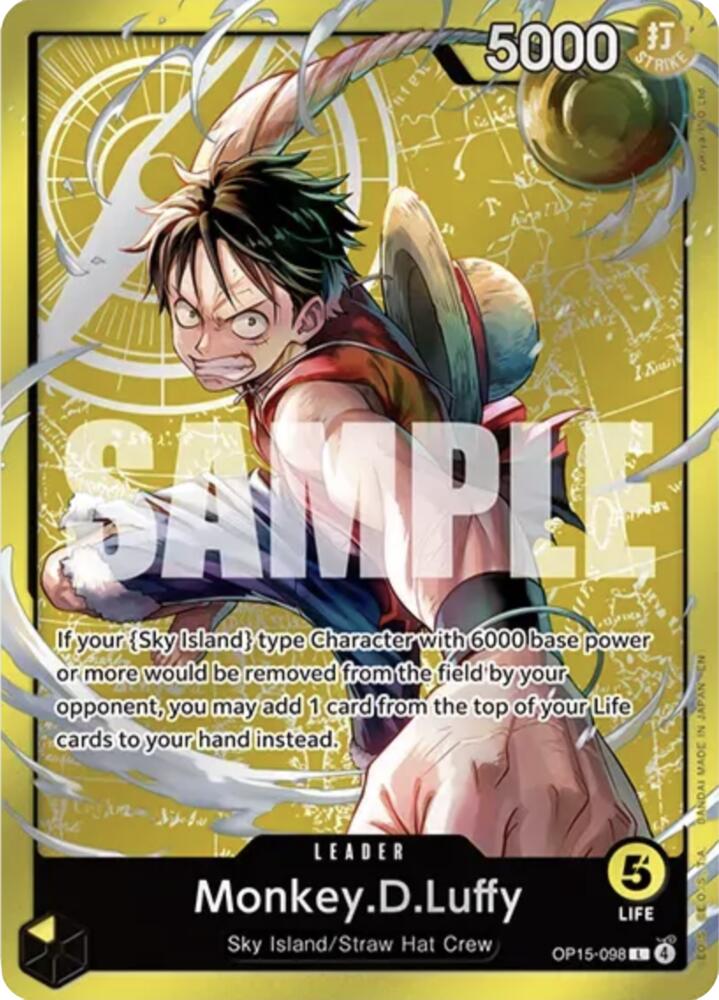 Monkey.D.Luffy (OP15-098) (Luffy Deck) card image