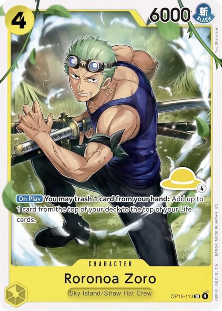 Roronoa Zoro (Luffy Deck) card image