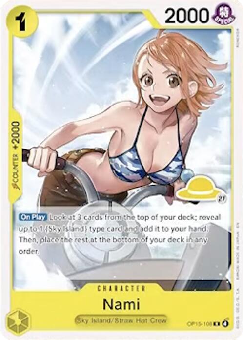 Nami (Luffy Deck) card image