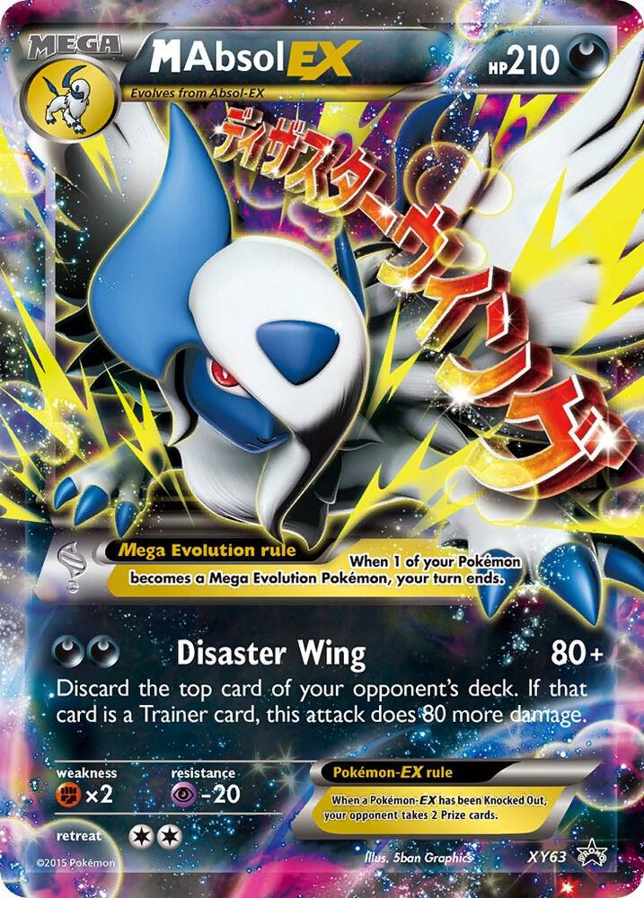 M Absol EX - XY63 card image
