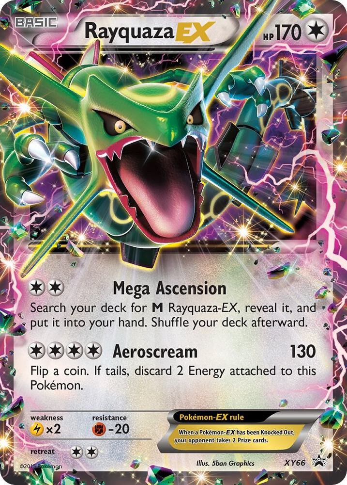 Rayquaza EX - XY66 card image