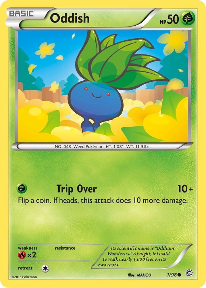 Oddish card image