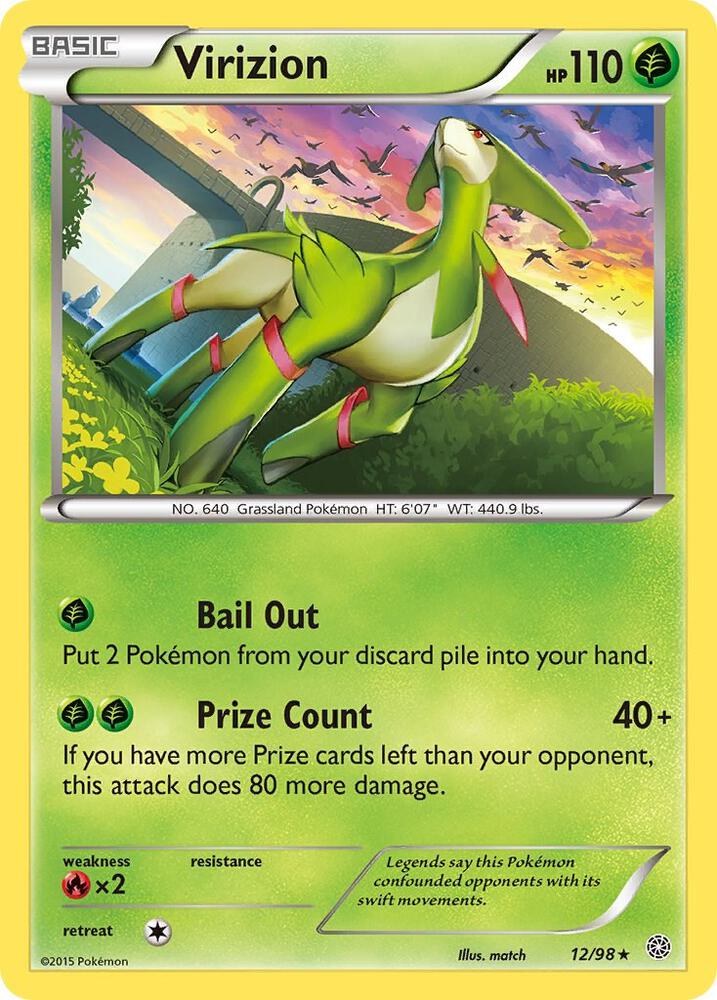 Virizion card image