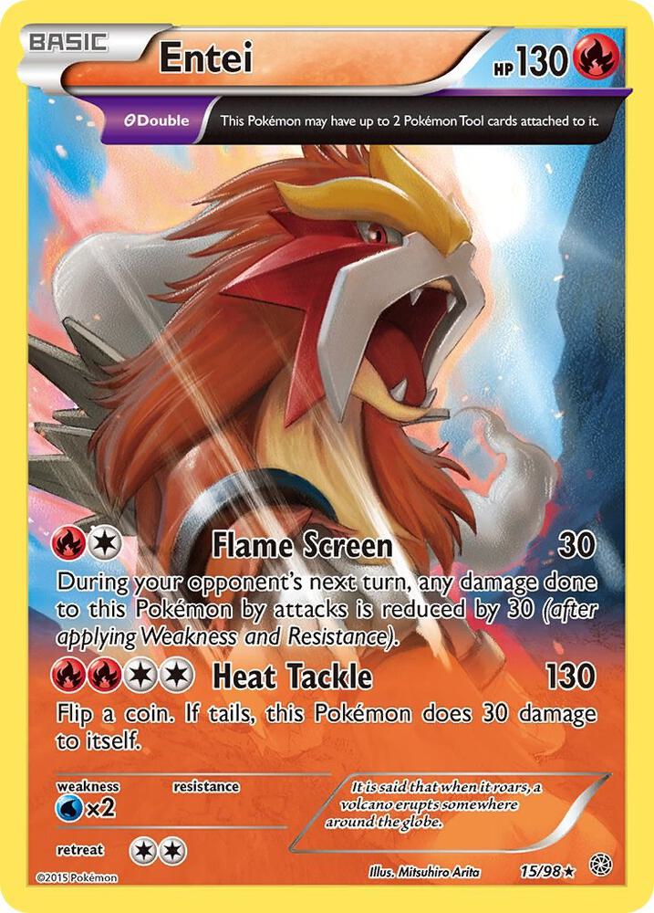Entei (15) card image