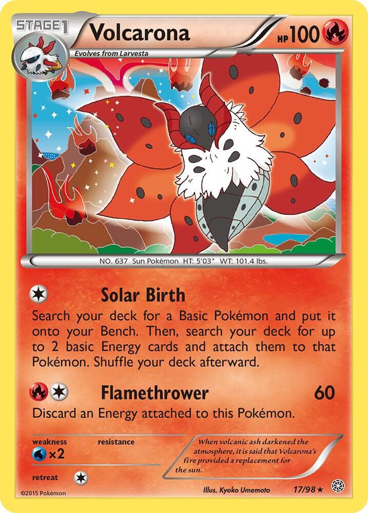 Volcarona (17) card image