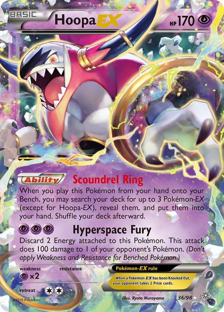 Hoopa EX card image