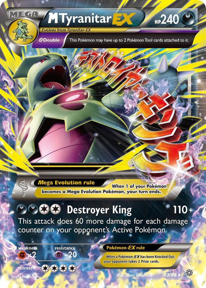 M Tyranitar EX card image