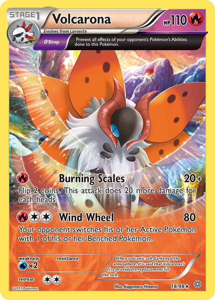 Volcarona (18) card image