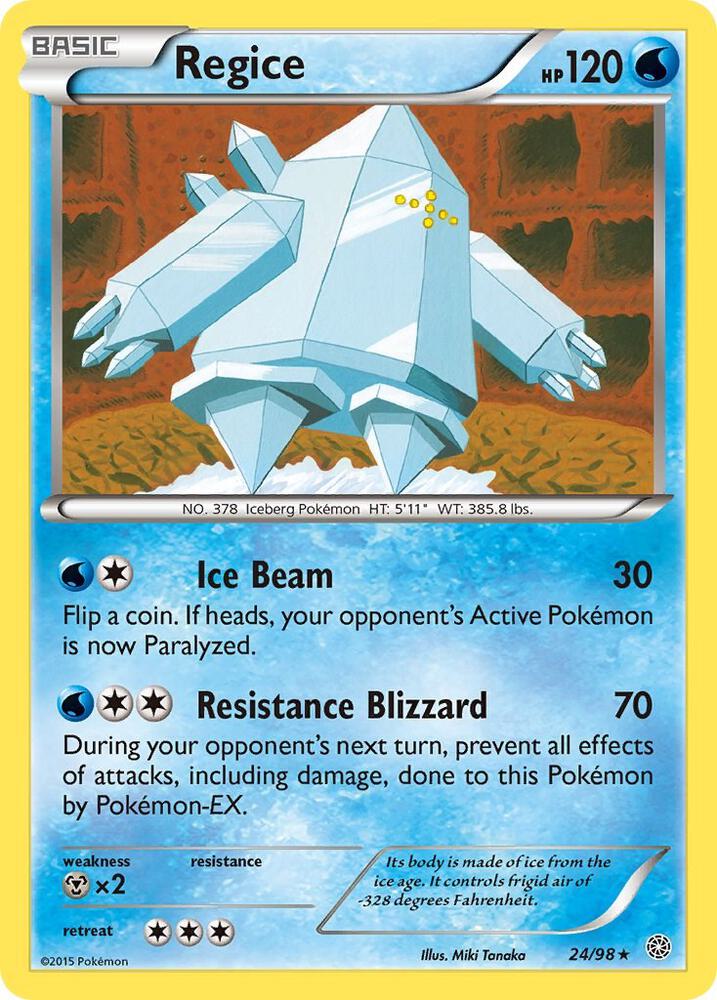 Regice card image