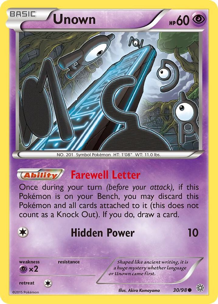 Unown card image