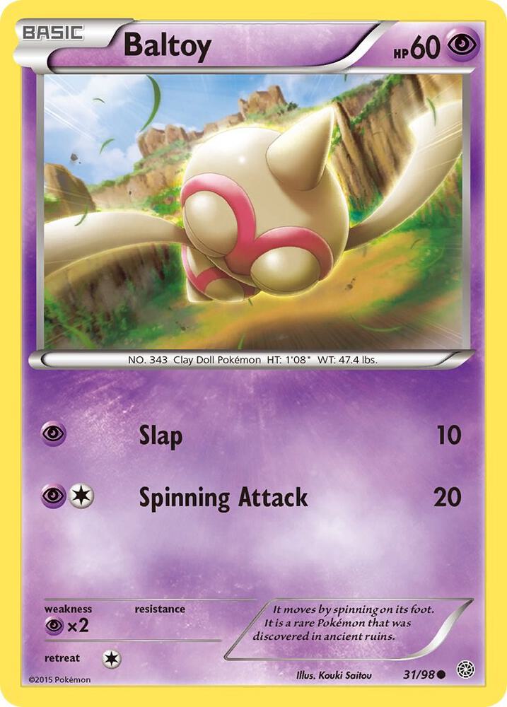 Baltoy (31) card image