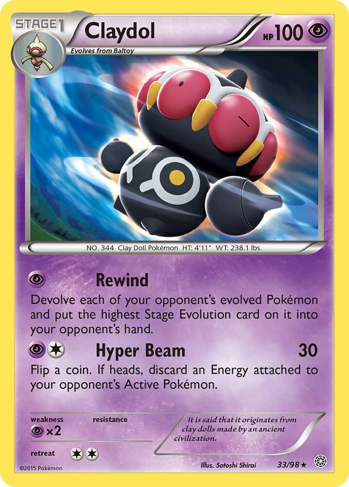 Claydol card image