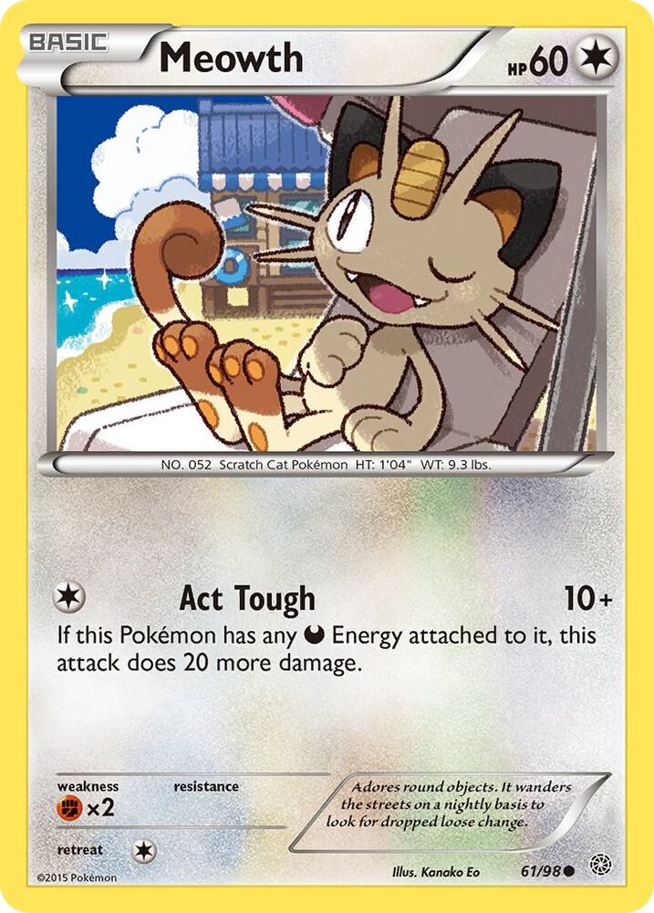 Meowth card image