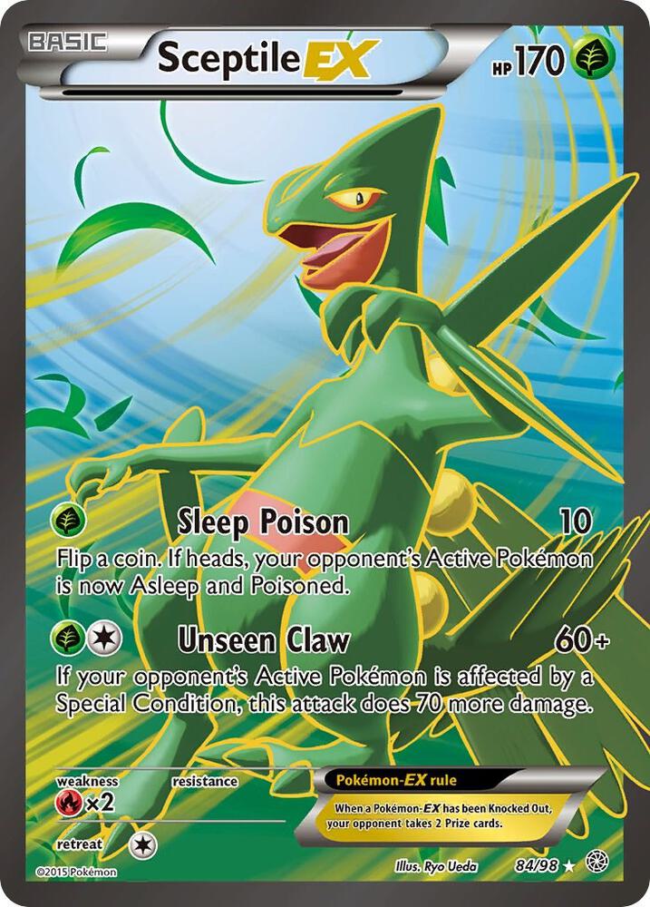 Sceptile EX (84 Full Art) card image