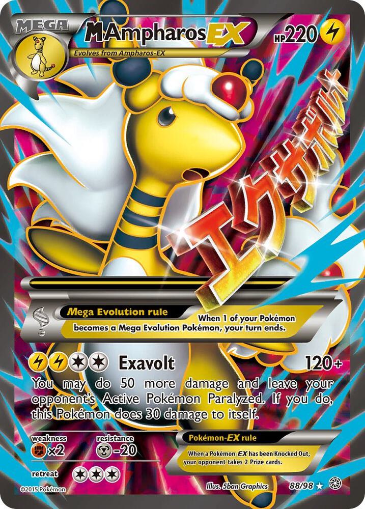 M Ampharos EX (88 Full Art) card image