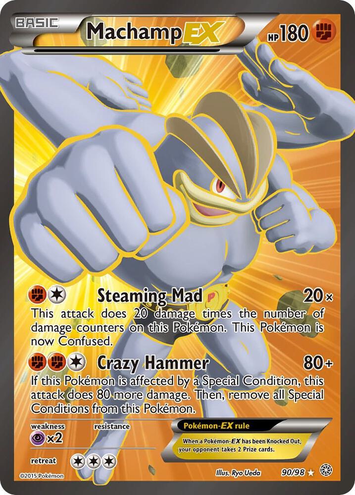 Machamp EX (90 Full Art) card image
