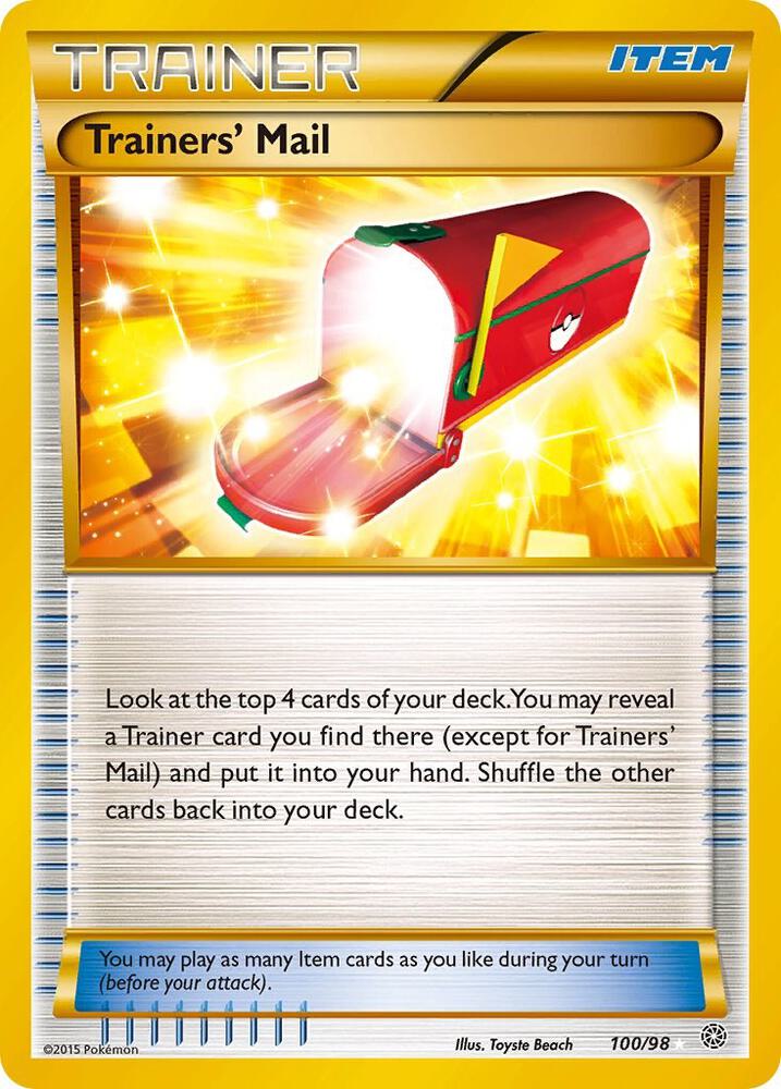 Trainers' Mail (Secret) card image