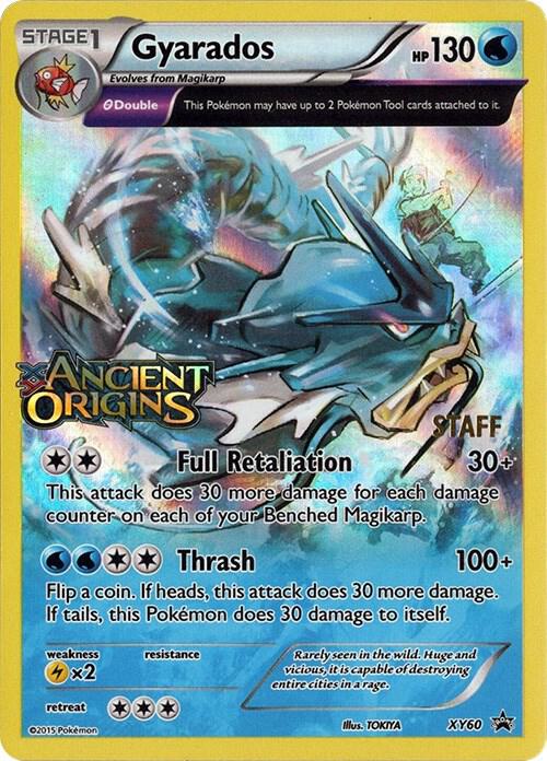 Gyarados - XY60 (Prerelease) [Staff] card image