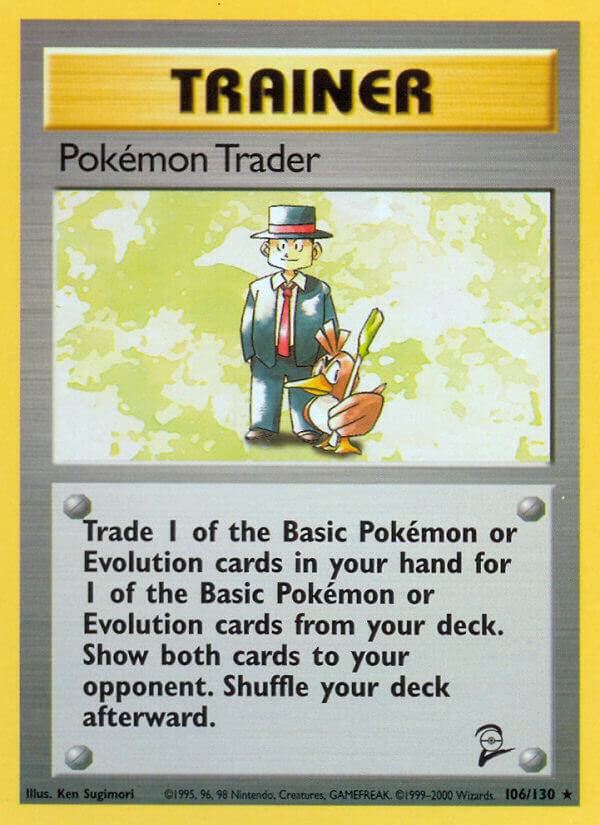Pokemon Trader card image