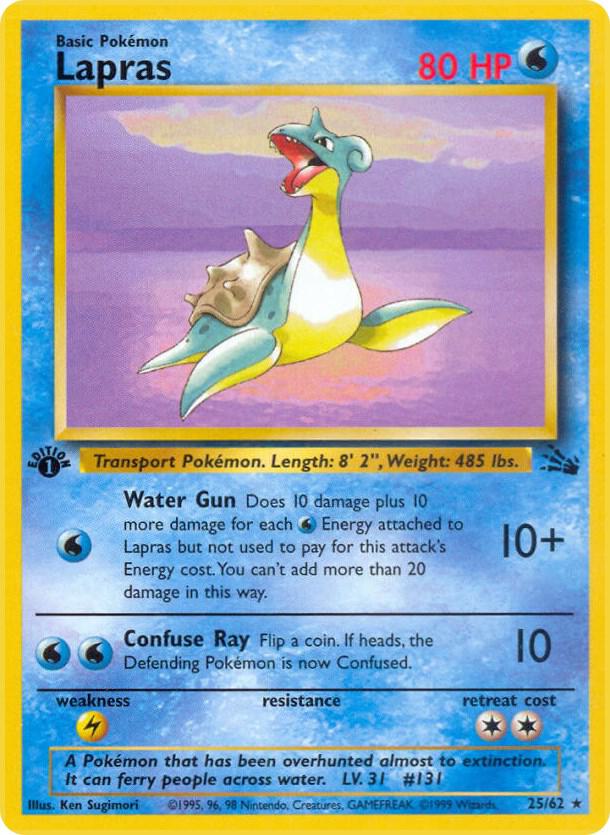Lapras (25) card image