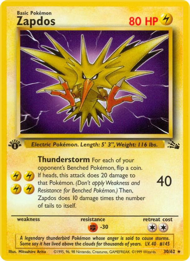 Zapdos (30) card image