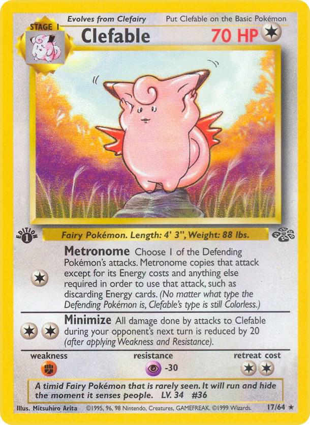 Clefable (17) card image